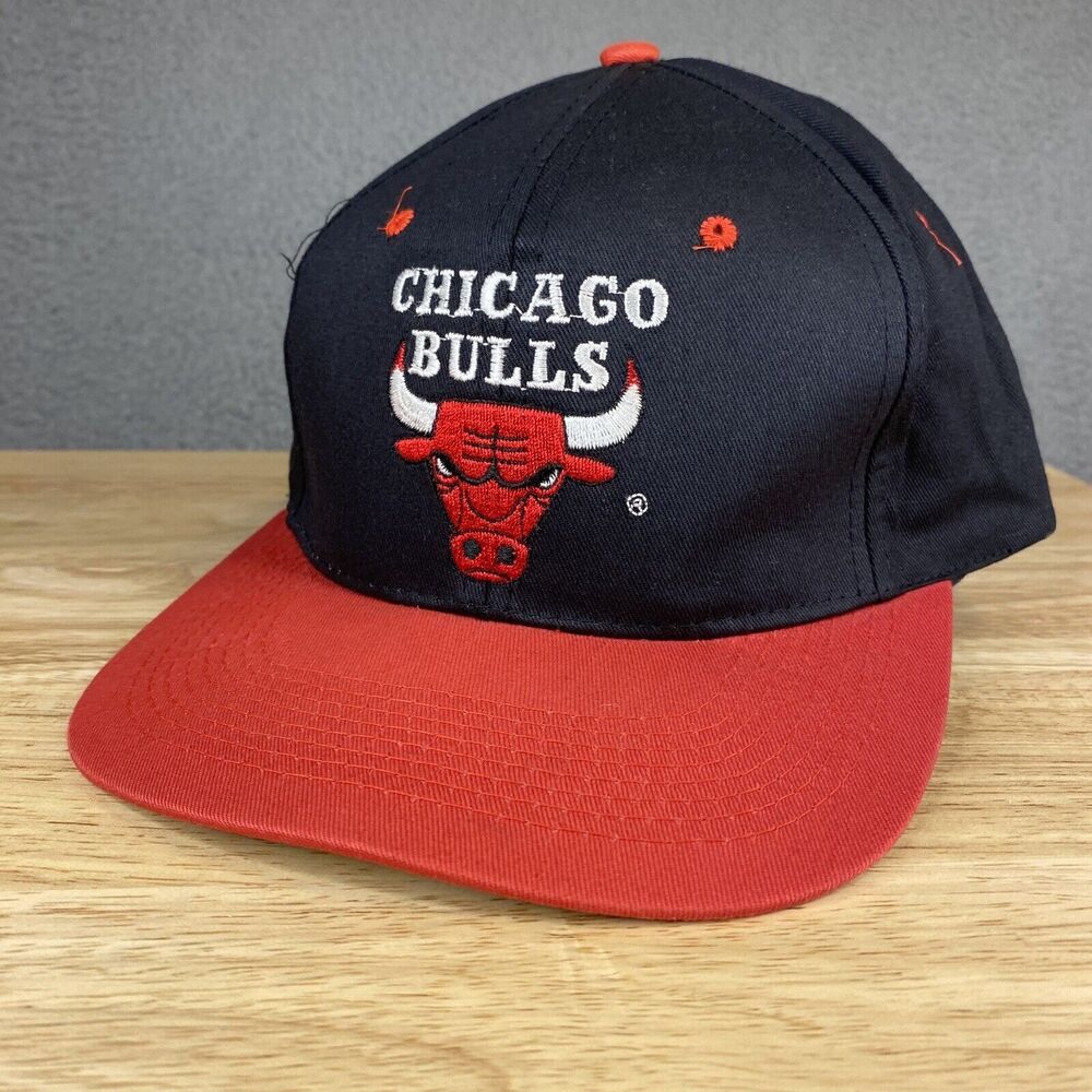 Vintage 90s Chicago Bull Drew Pearson Snapback‎ Cap Hat NBA Jordan